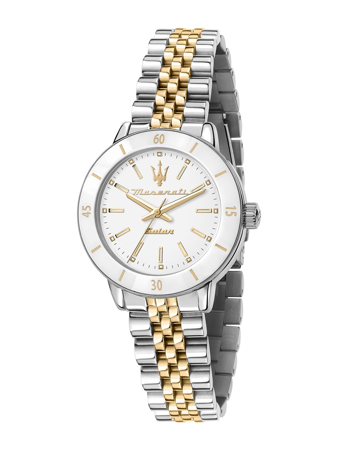 

Maserati Women Bracelet Style Straps Chronograph Analogue Watch R8853145514, Silver