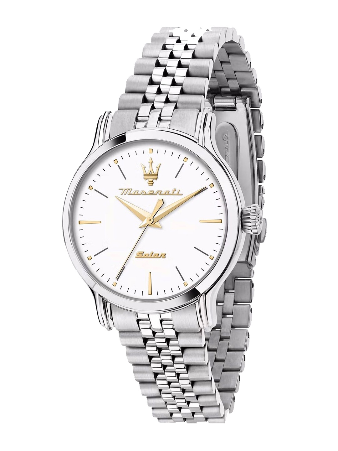 

Maserati Women Stainless Steel Bracelet Style Straps Analogue Watch R8853118519, White