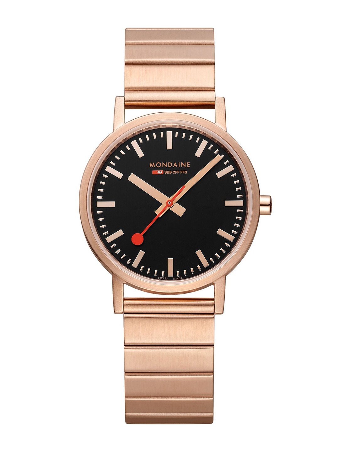

Mondaine Unisex Bracelet Style Straps Analogue Watch A660.30314.16SBR, Black