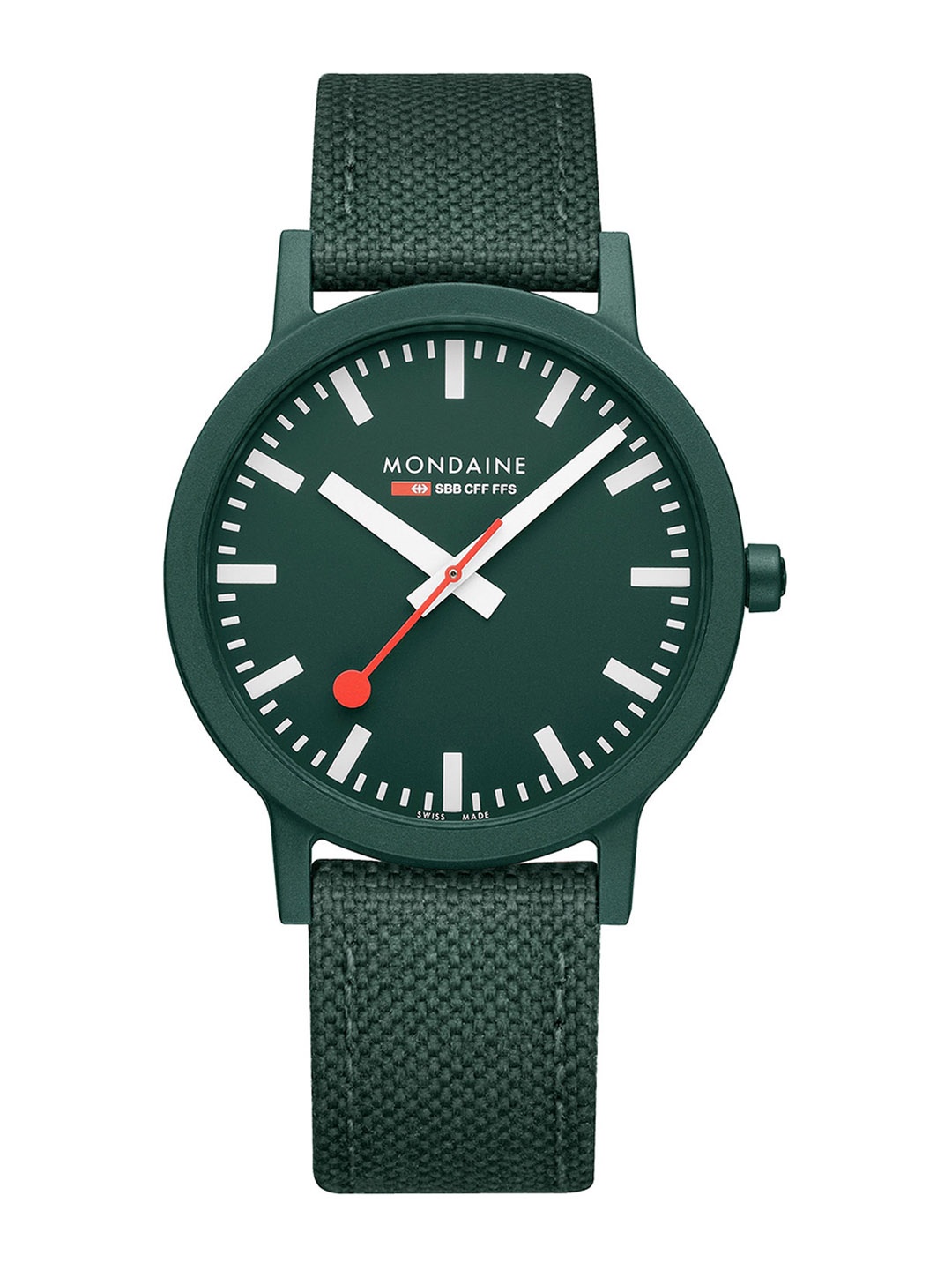 

Mondaine Unisex Analogue Watch MS1.41160.LF, Green