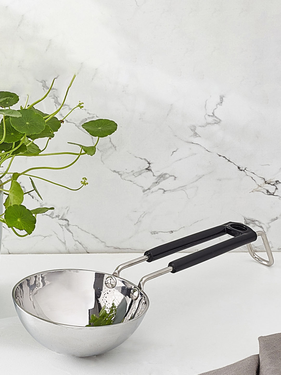 

Home Centre Valeria Stainless Steel Tadka Pan, Silver