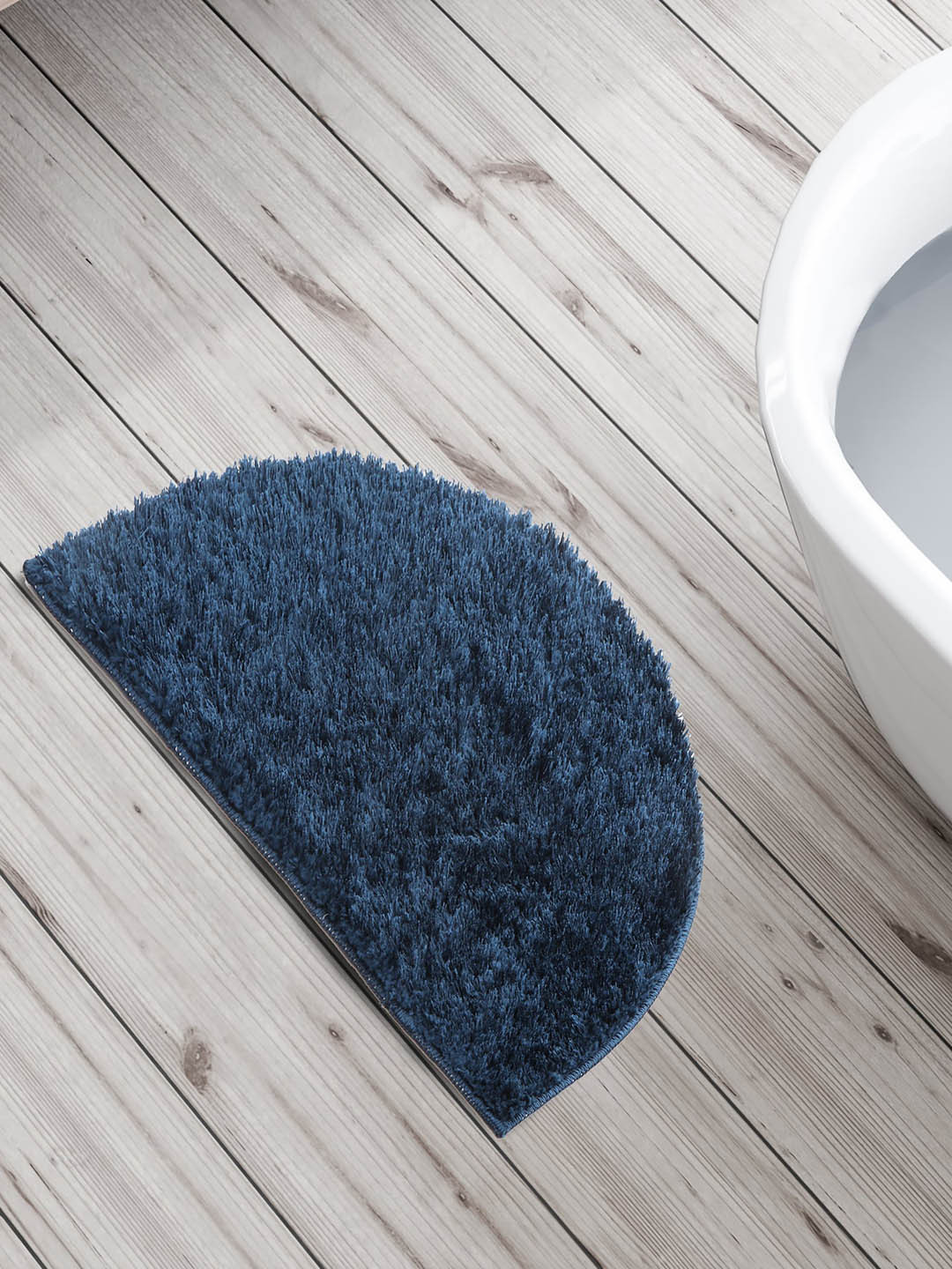 

Home Centre Fiesta Zurick Blue D-Shaped Tufted Doormat