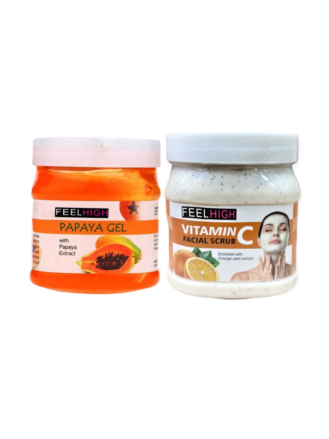 

FEELHIGH Papaya Gel And Vitamin C Scrub, Multi