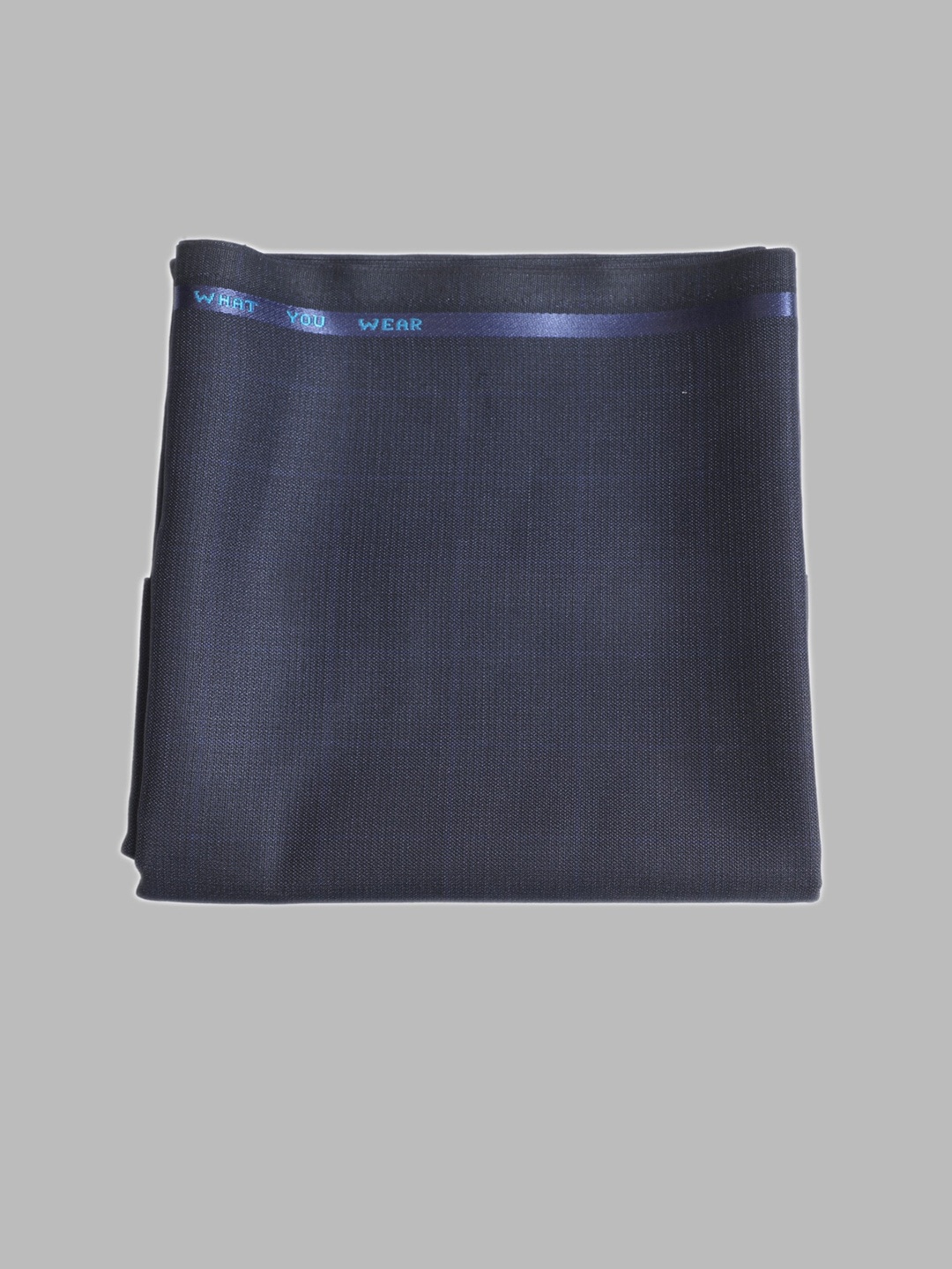 

SANGAM Men Textured Formal Trouser Clothing Fabric, Navy blue