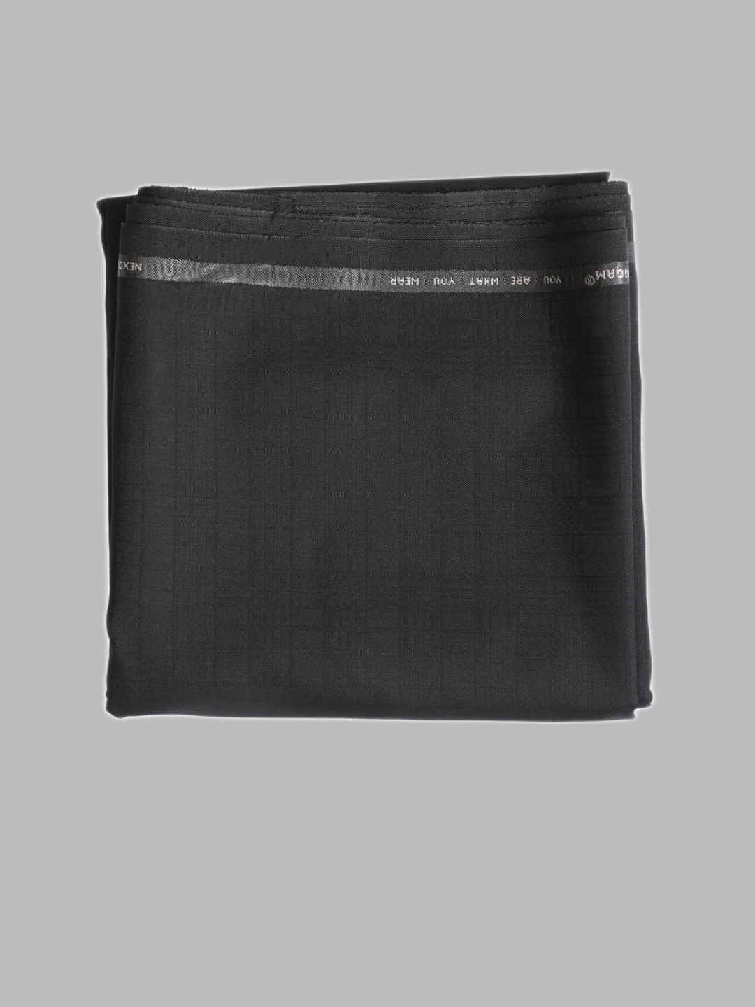 

SANGAM Men Textured Formal Trouser Clothing Fabric, Black