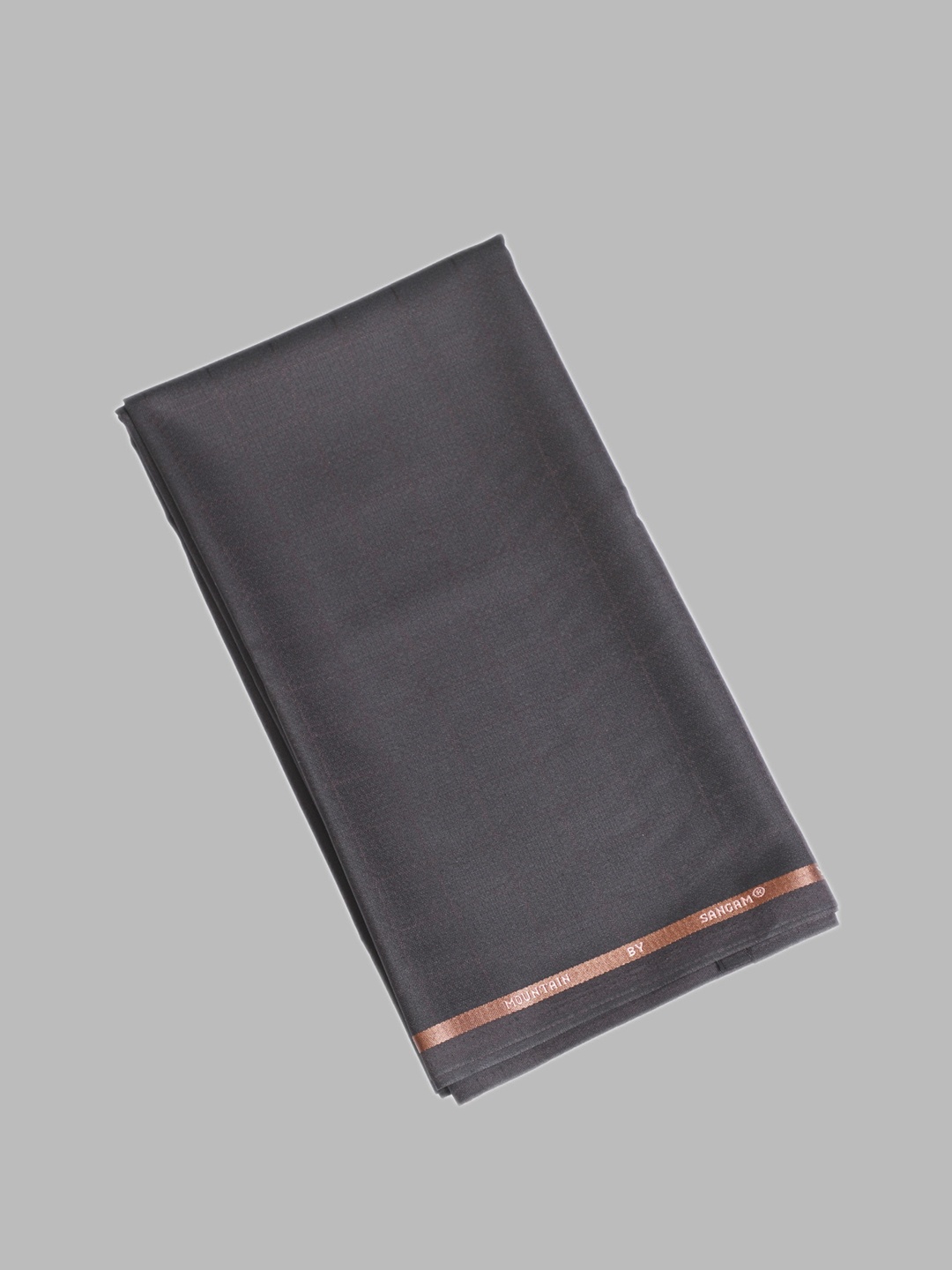 

SANGAM Men Checked Formal Trouser Clothing Fabric, Brown