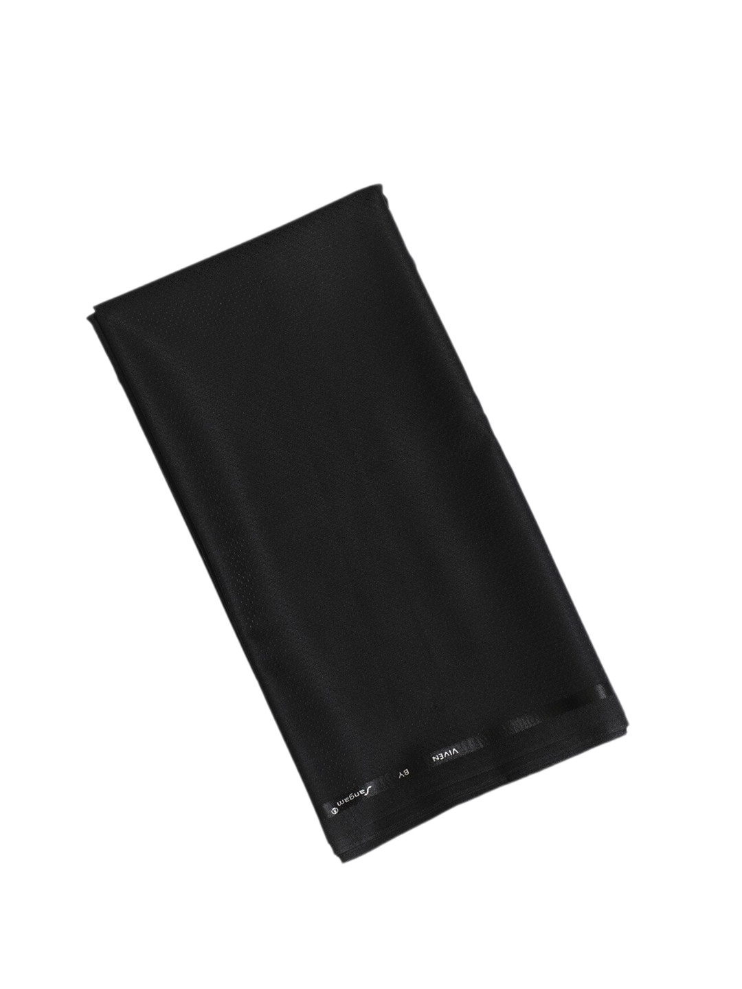 

SANGAM Men Textured Formal Trouser Clothing Fabric, Black