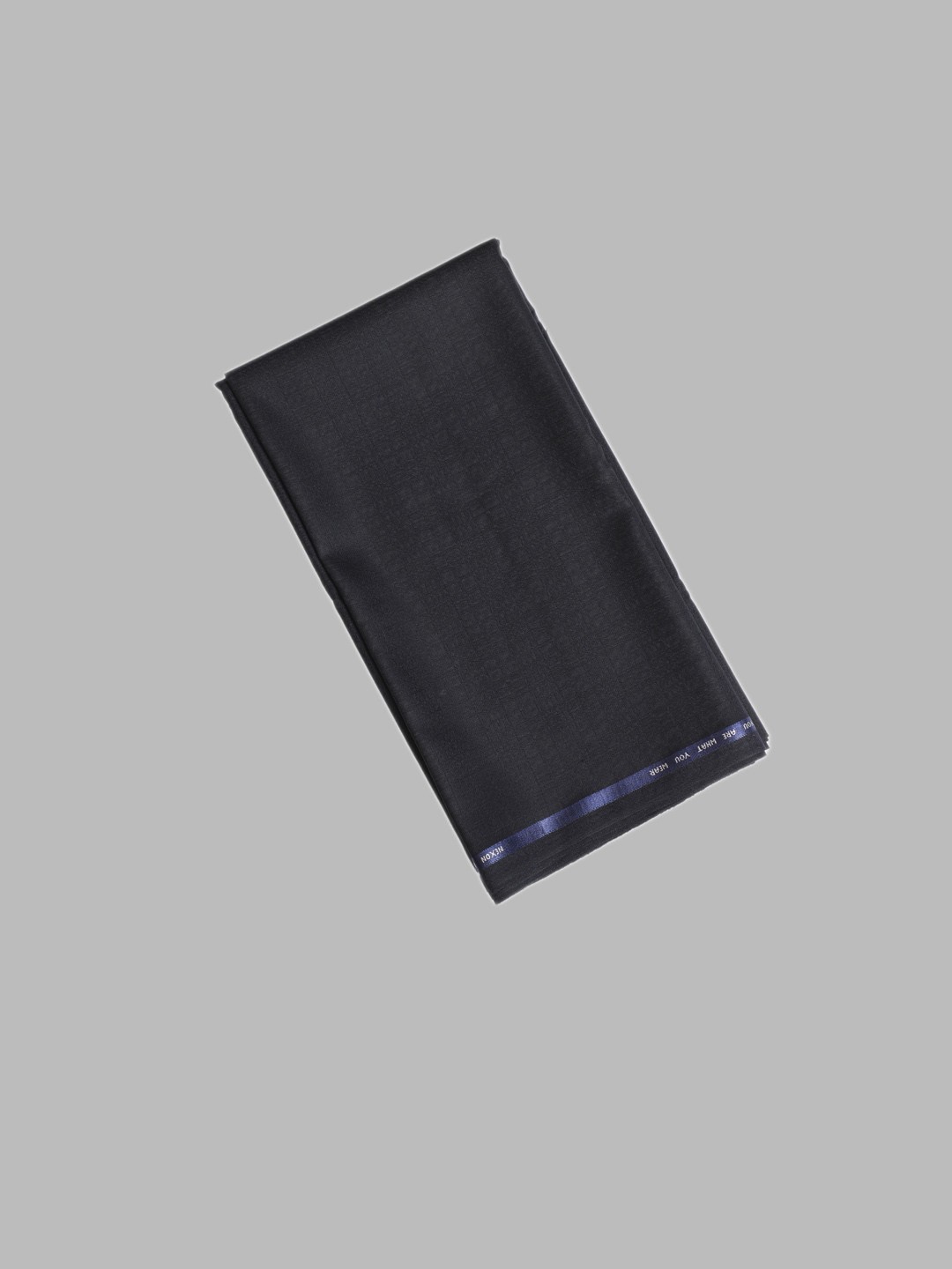 

SANGAM Men Textured Formal Trouser Clothing Fabric, Navy blue