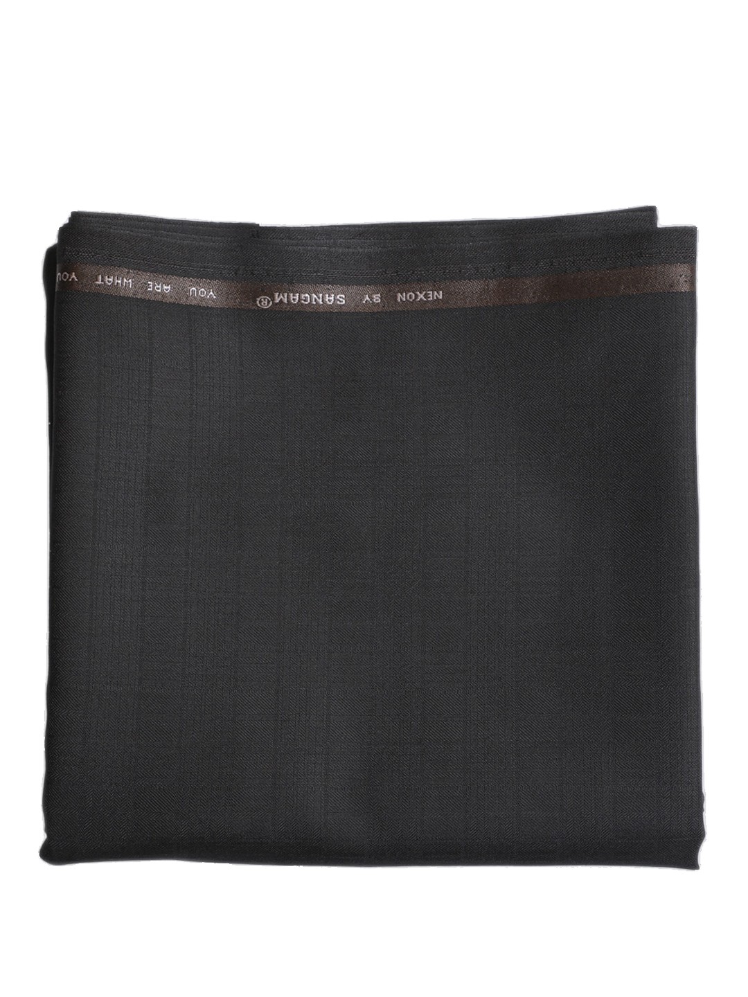 

SANGAM Men Textured Formal Trouser Clothing Fabric, Brown