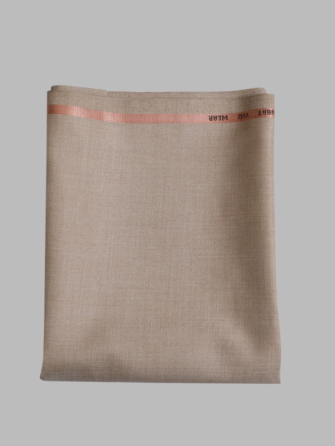 

SANGAM Men Self-Design Formal Trouser Clothing Fabric, Beige