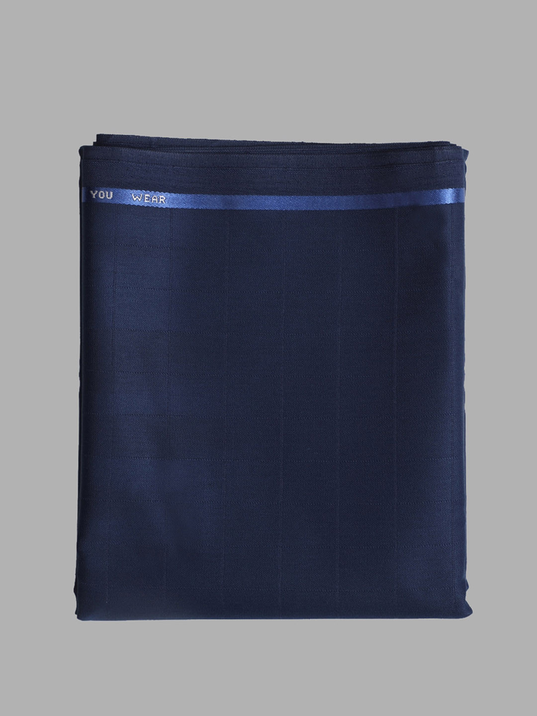 

SANGAM Men Self-Design Formal Trouser Clothing Fabric, Navy blue