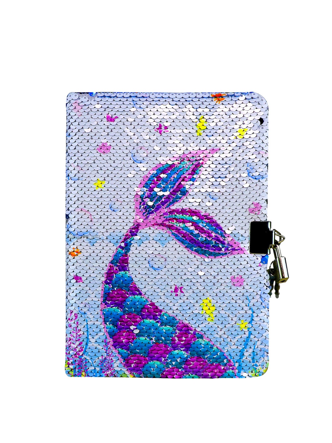 

Smily Kiddos Mermaid Embellished Sequinned Notebook, Blue