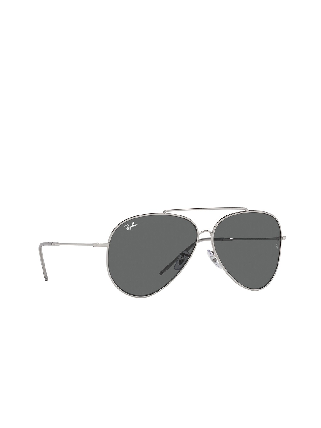 

Ray-Ban Reverse Unisex UV Protected Grey Lens Pilot Sunglasses - 0RBR0101S003/GR62