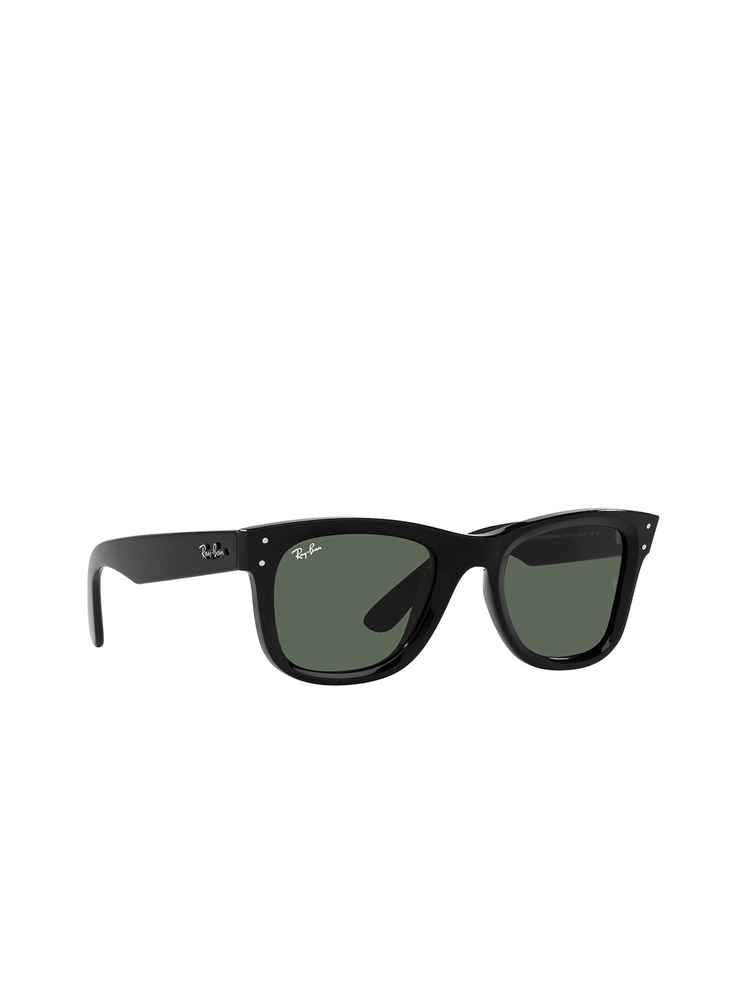 

RAY-BAN Reverse Unisex UV Protected Green Lens Square Sunglasses - 0RBR0502S6677VR50