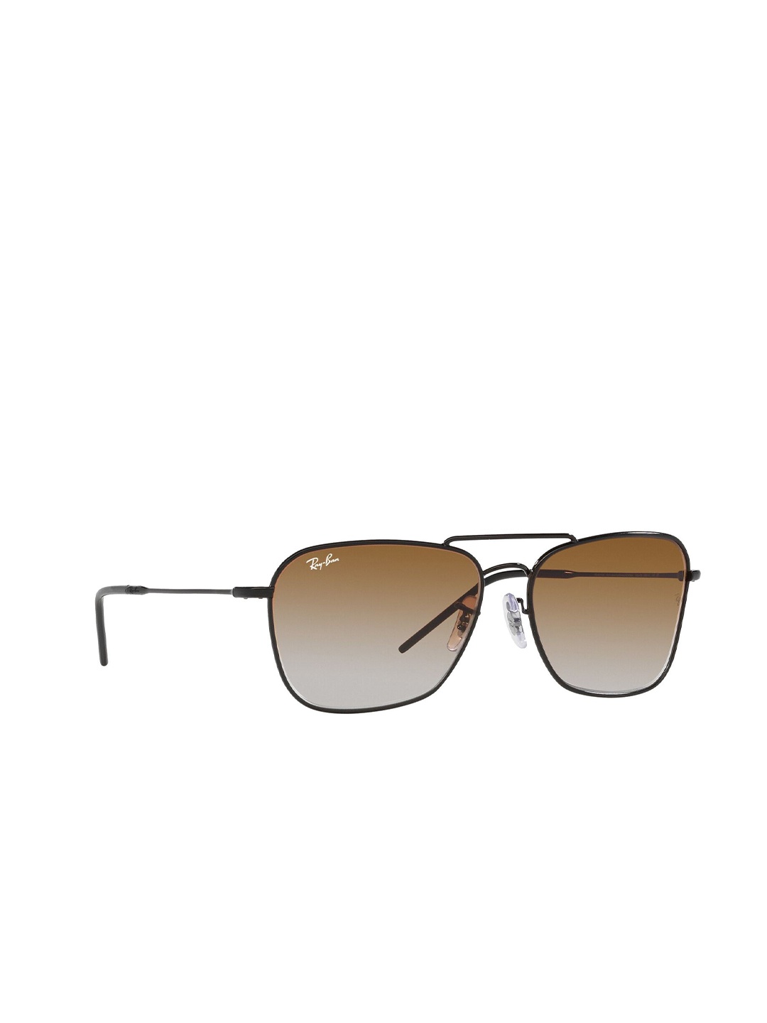 

Ray-Ban Unisex Reverse Gradient Brown Lens Square Sunglasses - 0RBR0102S002/CB58