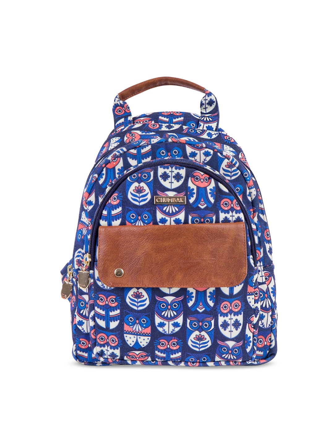 

Chumbak Women Blue Backpack