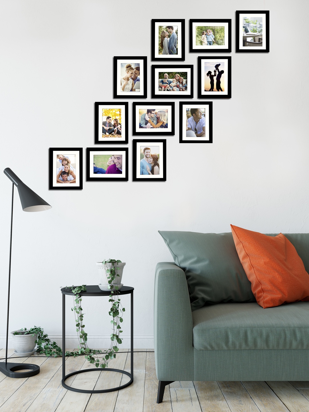

Art Street Black Set of 12 Wall Photo Frames