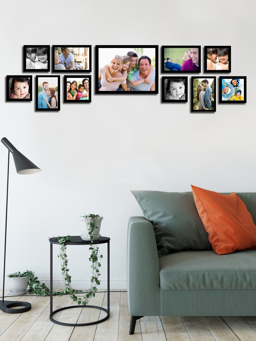 

Art Street Black Set of 11 Wall Photo Frames