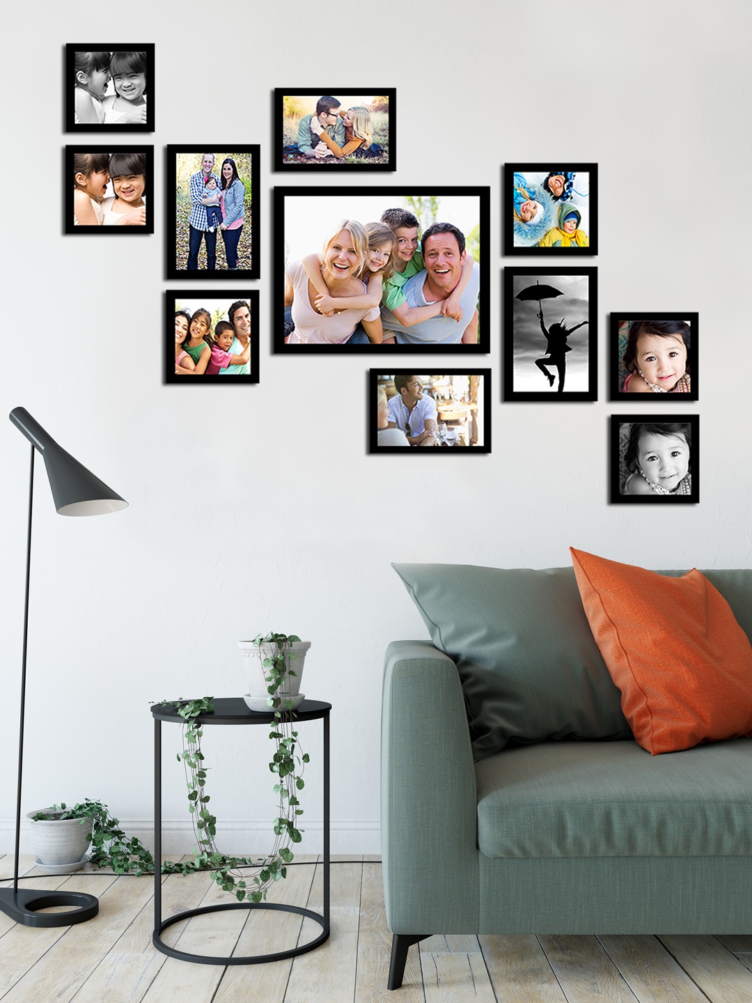

Art Street Black Set of 11 Wall Photo Frames