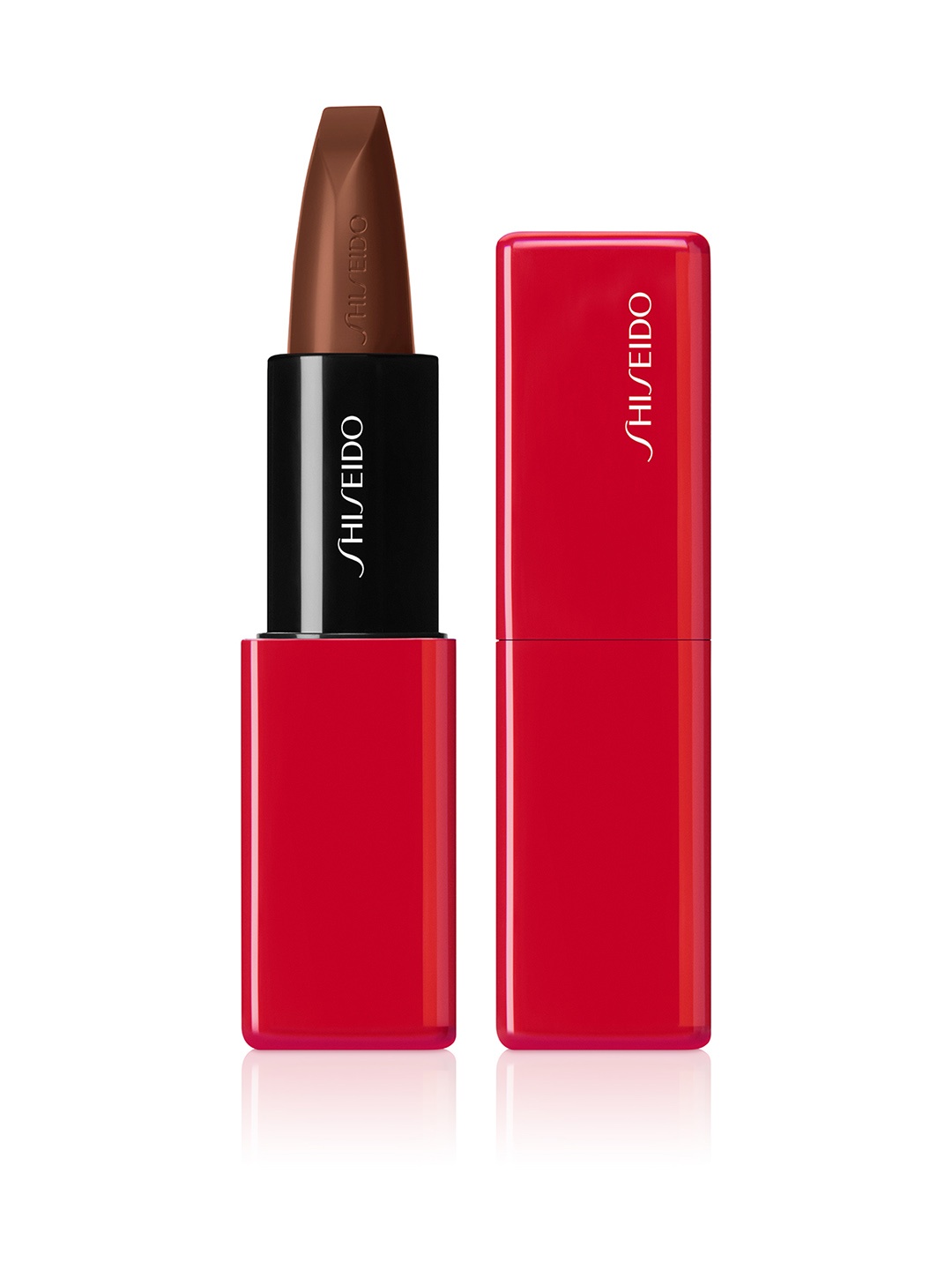 

SHISEIDO TechnoSatin Weightless Long-Lasting Full-Coverage Gel Lipstick - Energy Surge 412, Brown