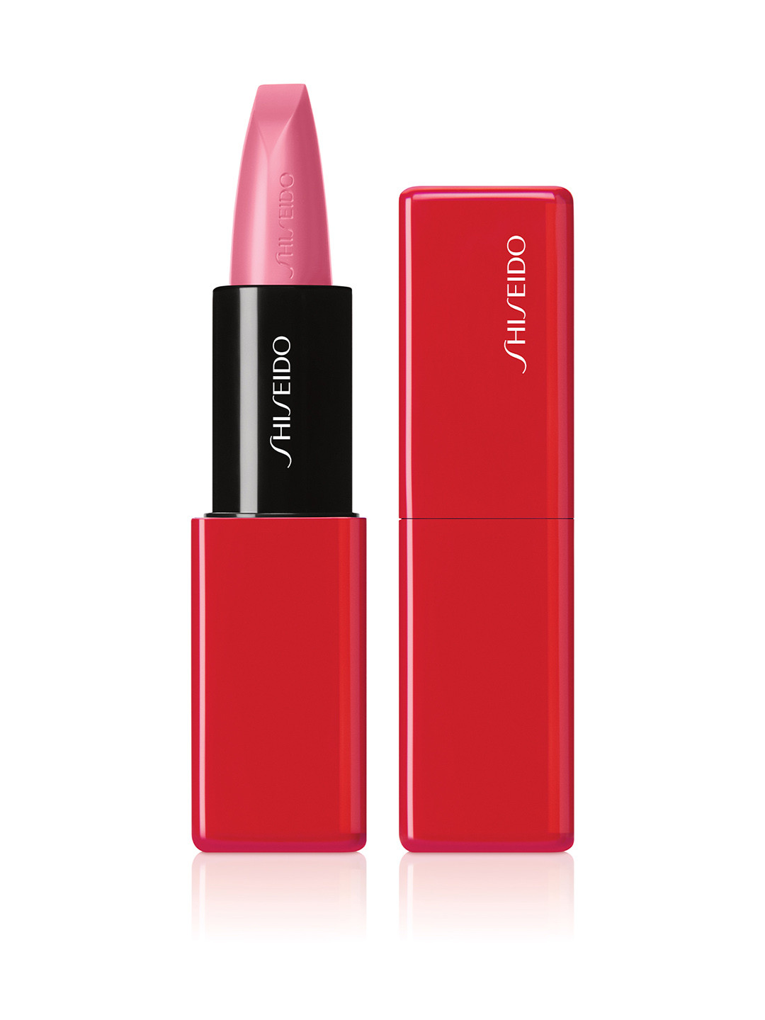 

SHISEIDO TechnoSatin Weightless Long-Lasting Full-Coverage Gel Lipstick - Pulsar Pink 407