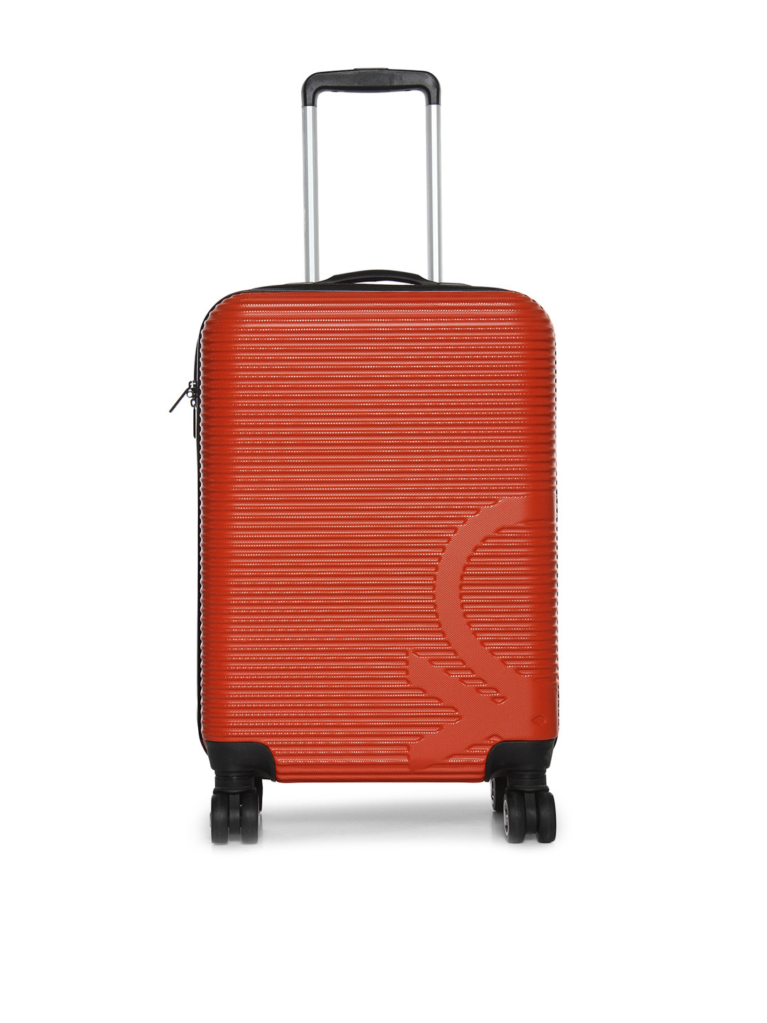 

United Colors of Benetton Unisex Orange Cabin Trolley Suitcase