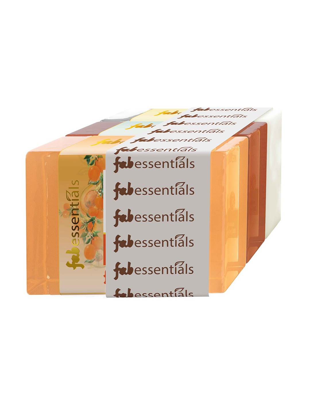 

Fabindia Set of 3 Assorted Glycerin Bathing Bar Soaps - 100g Each