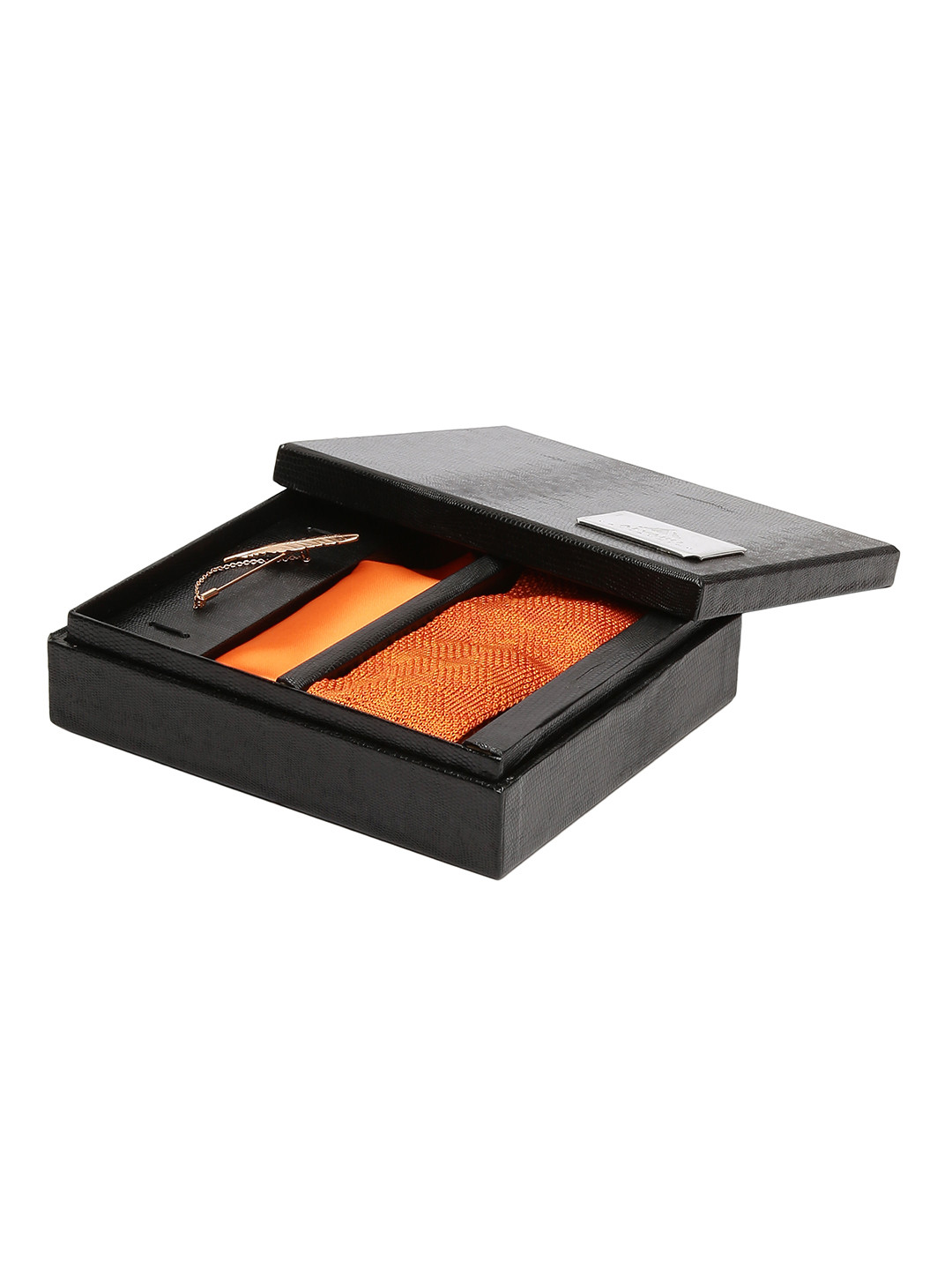 

Alvaro Castagnino Men Orange Colored Accessory Gift Set