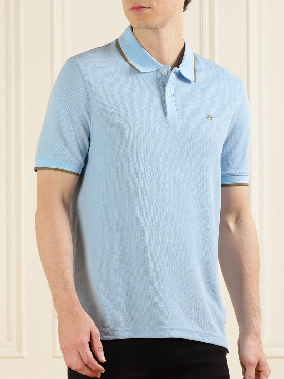 

Ted Baker Polo Collar T-shirt, Blue