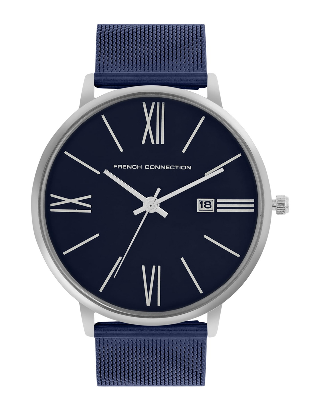 

French Connection Men Dial & Stainless Steel Straps Analogue Watch FCN00048E, Blue