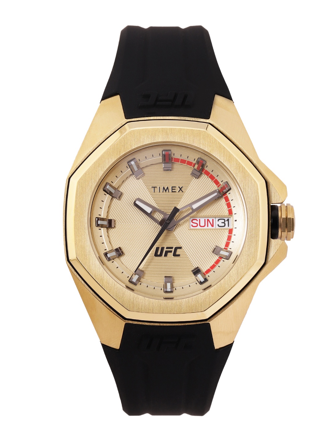 

Timex Men UFC Pro Analogue Watch TW2V57100X6, Gold