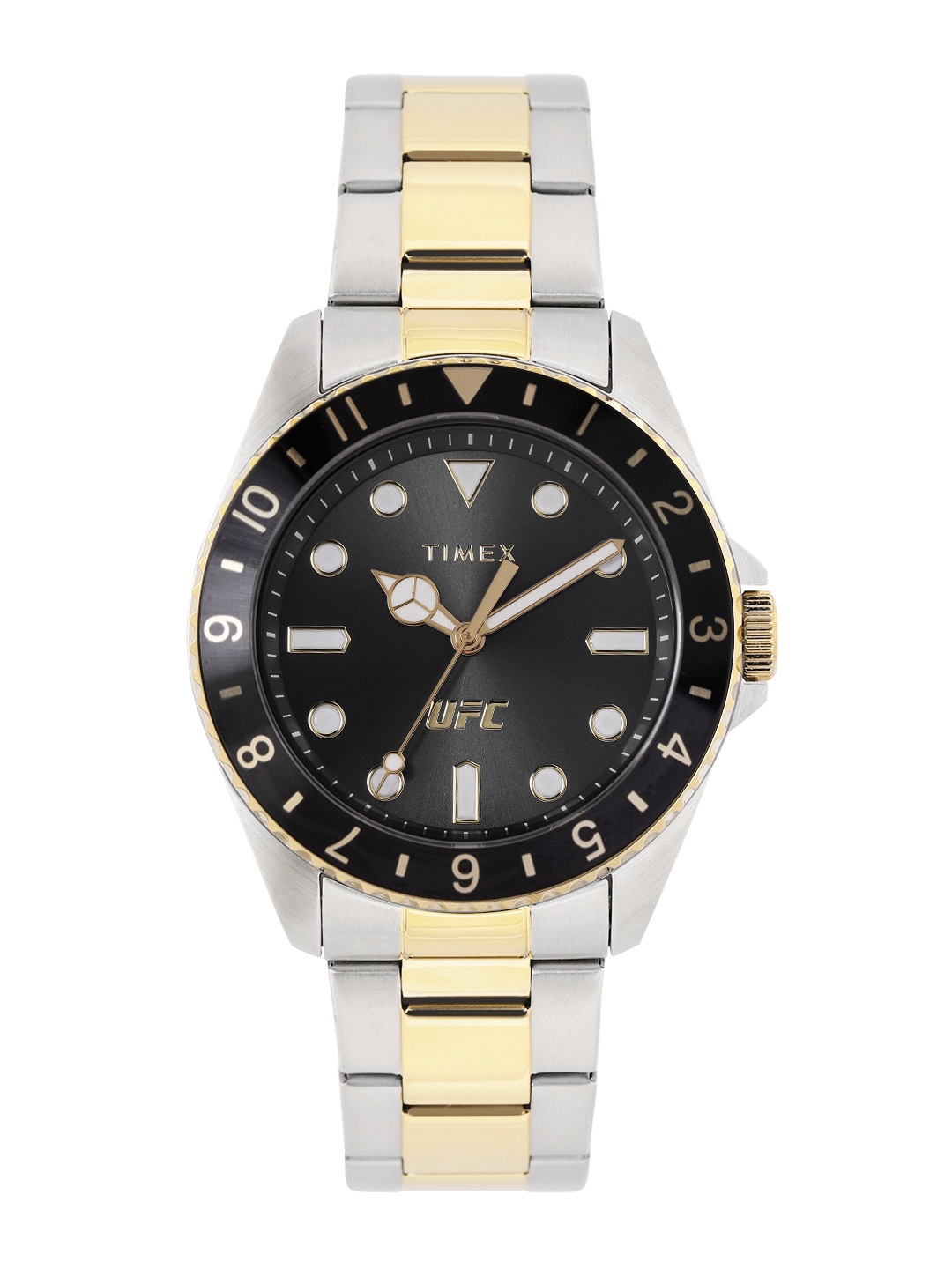 

Timex Men UFC Debut Stainless Steel Bracelet Style Analogue Watch TW2V567000D, Black