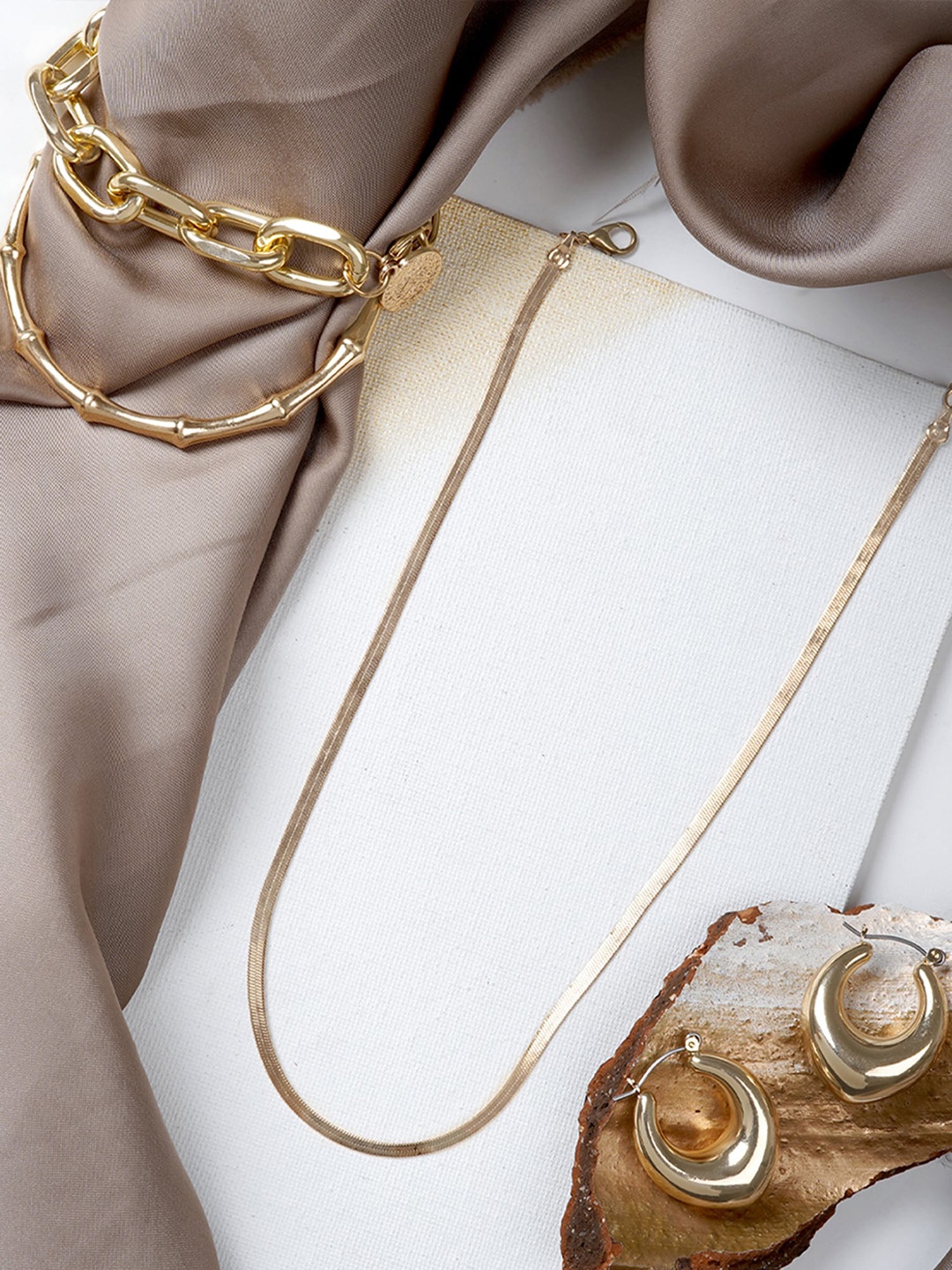 

JOKER & WITCH Gold-Plated Alloy Jewellery Set