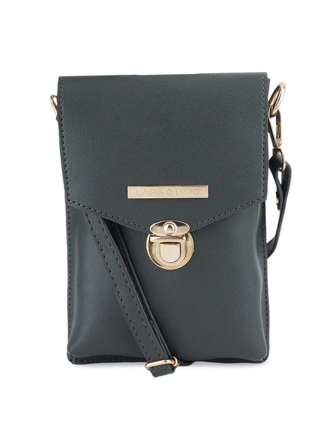 

Lapis O Lupo Structured Mobile Pouch, Grey