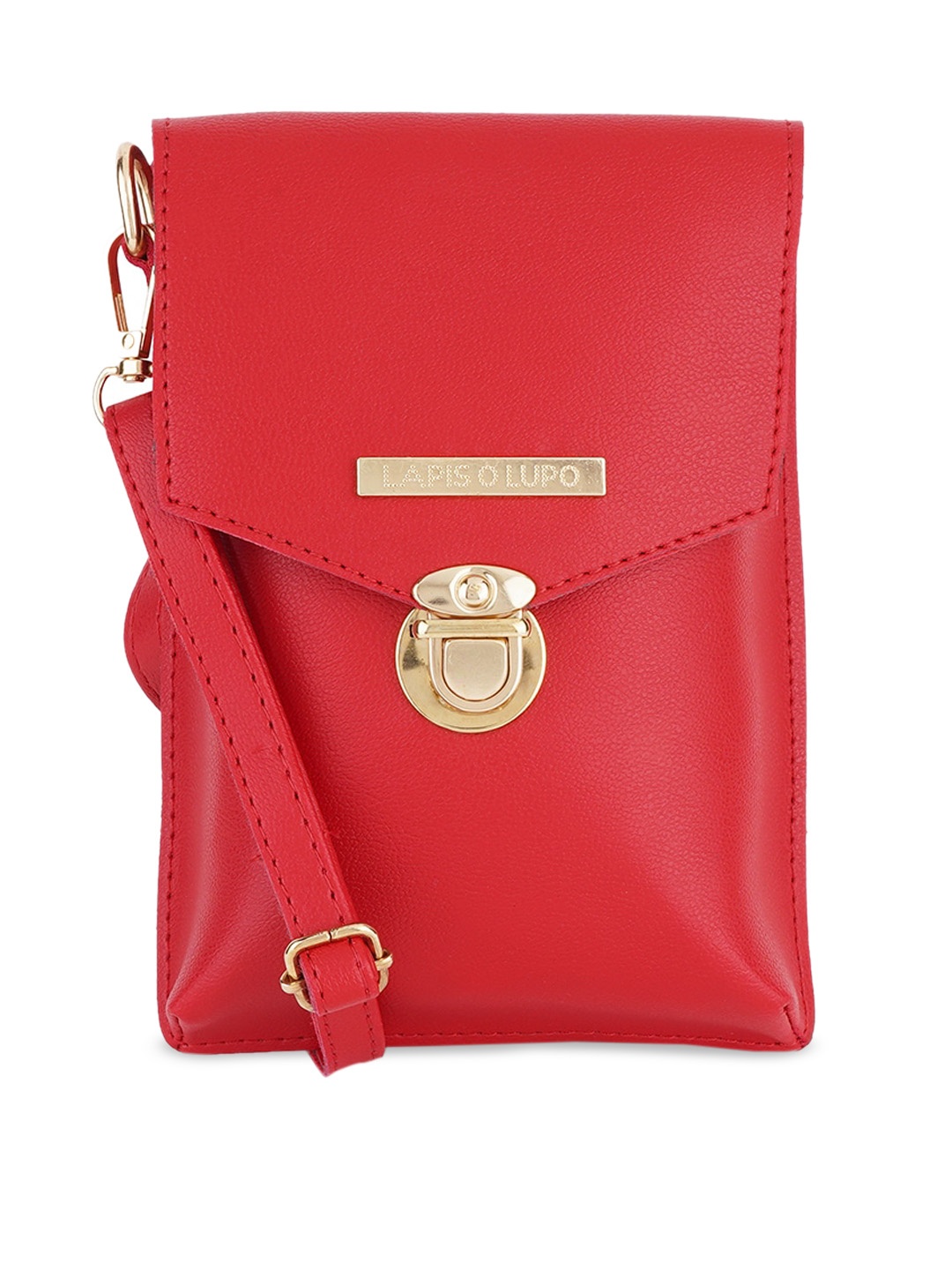 

Lapis O Lupo Structured Mobile Pouch, Red