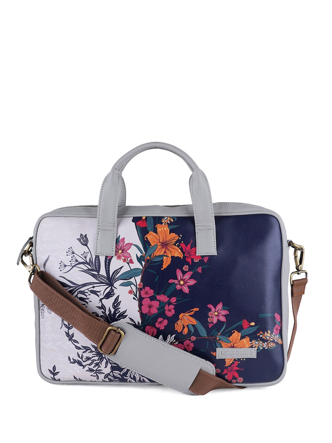 

Lapis O Lupo Unisex Printed Laptop Bag, Turquoise blue