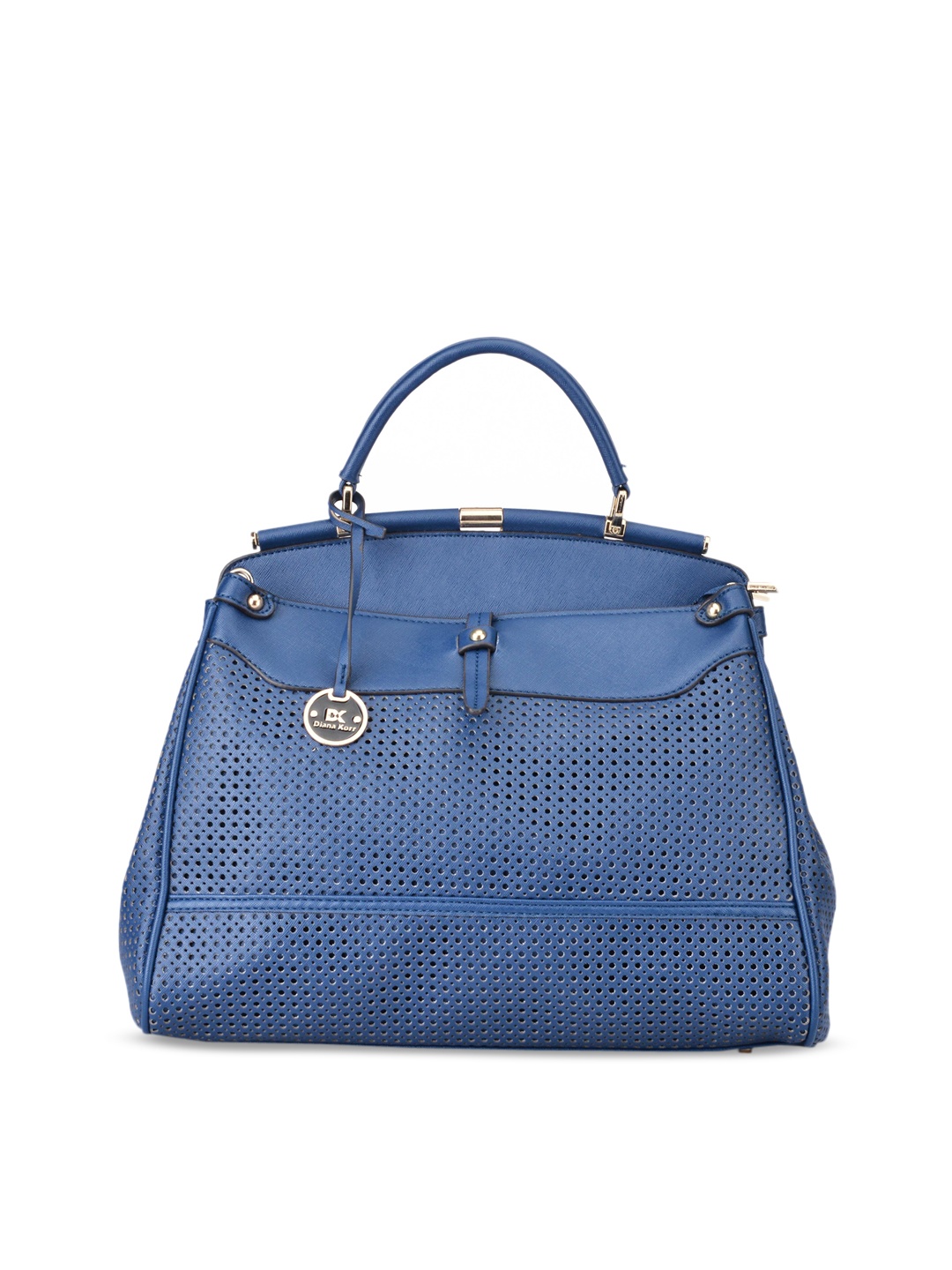 

Diana Korr Blue Solid Handheld Bag