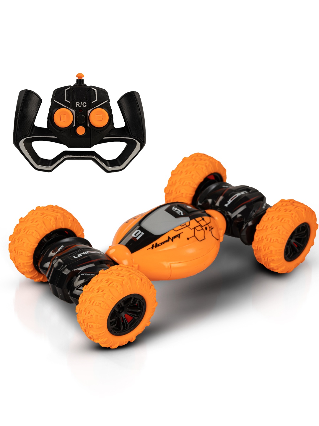 

BAYBEE Kids Double Sided Remote Control Car, Orange