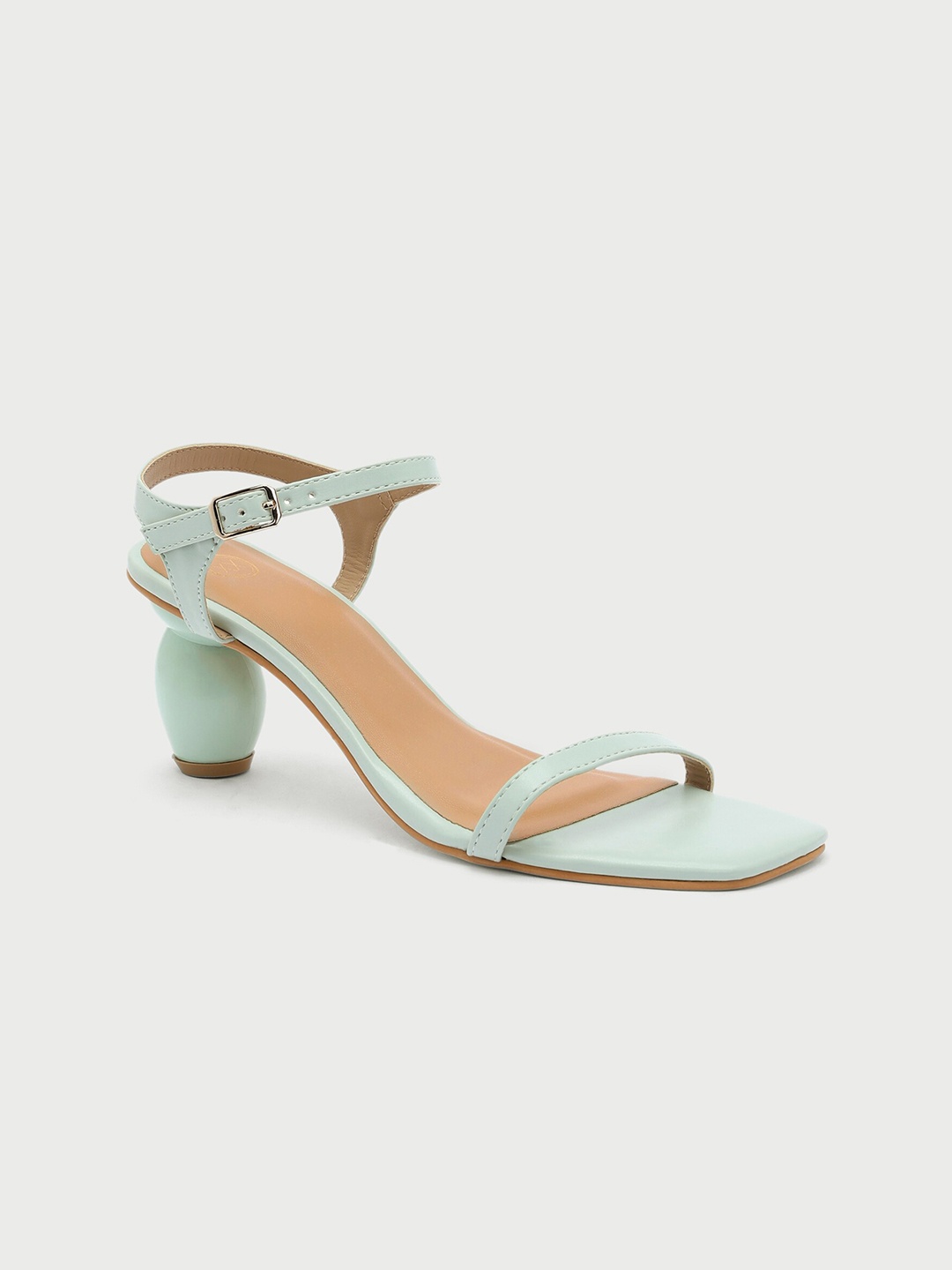 

20Dresses Sea Green Open Toe Block Heels