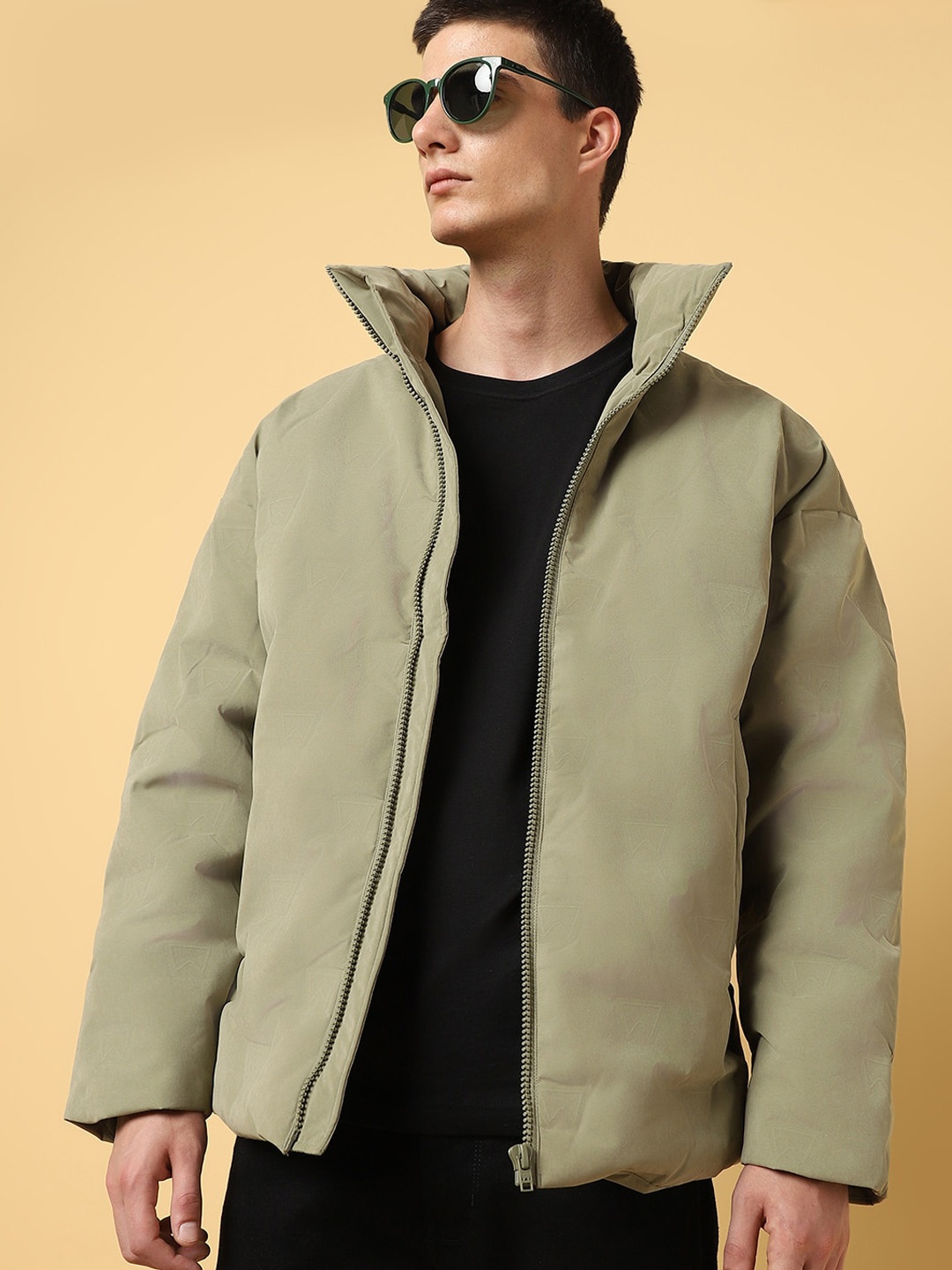 

Wrangler Unisex Padded Jacket, Green