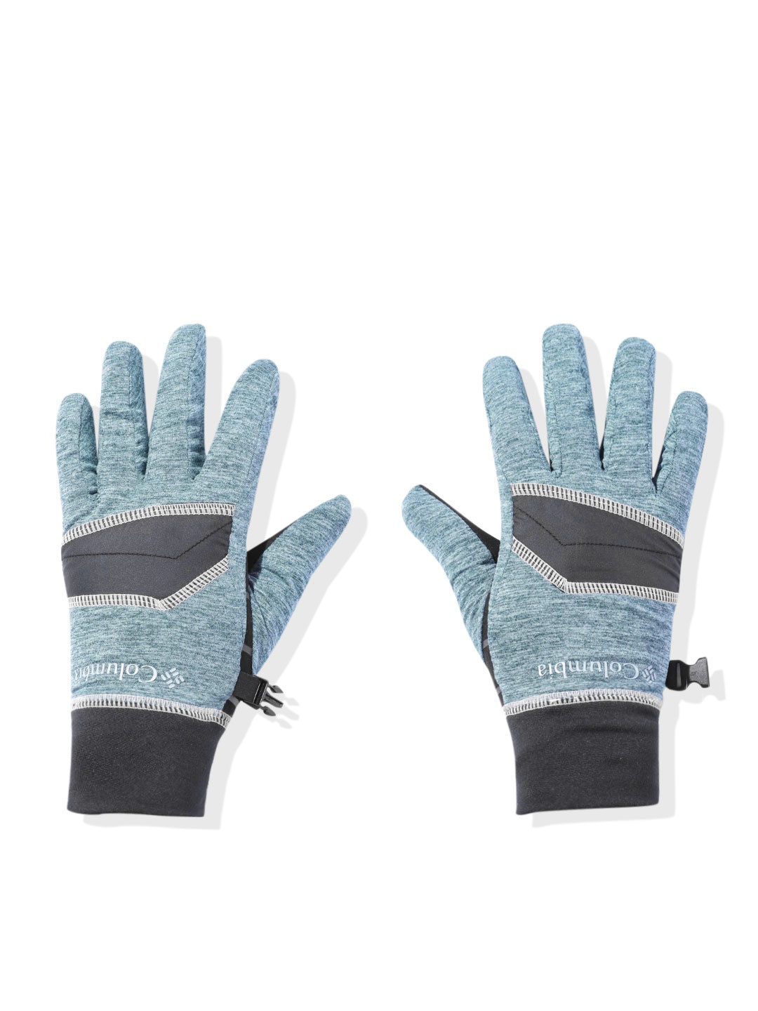 

Columbia Women Colourblocked Trail Commute Trekking-Hiking Gloves, Turquoise blue