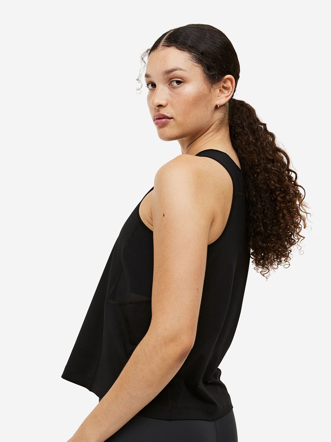

H&M Drymove Sports Vest Top, Black
