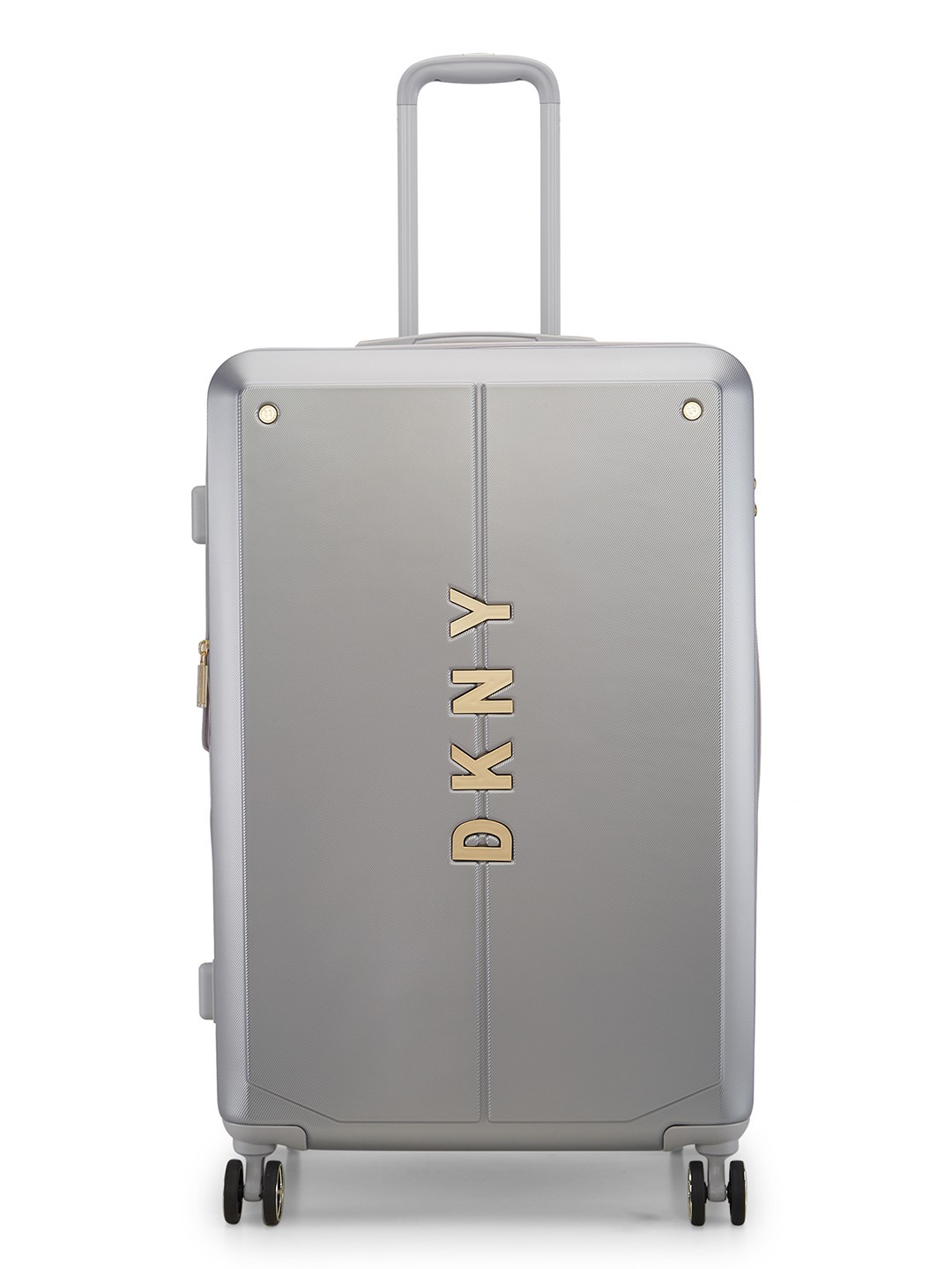 

DKNY N.Y.C Hard-Sided Large Trolley Bag- 71.12 cm, Silver