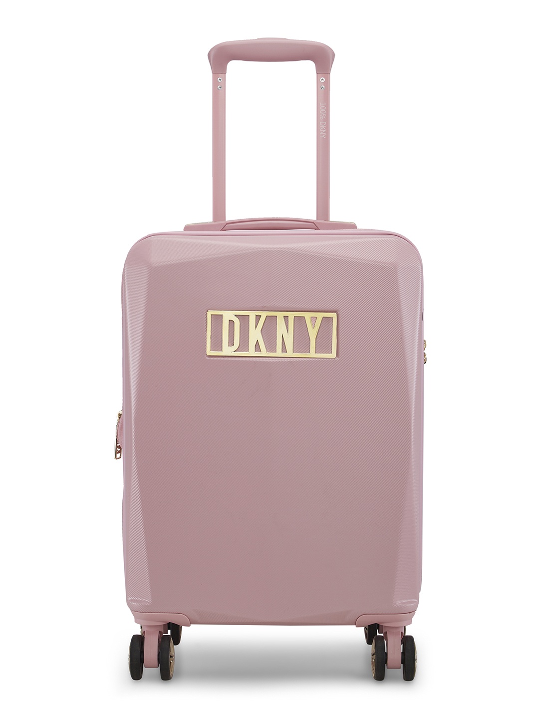 

DKNY What A Gem Rose Dust Hard Case 20 inch Cabin Trolley Bag, Pink