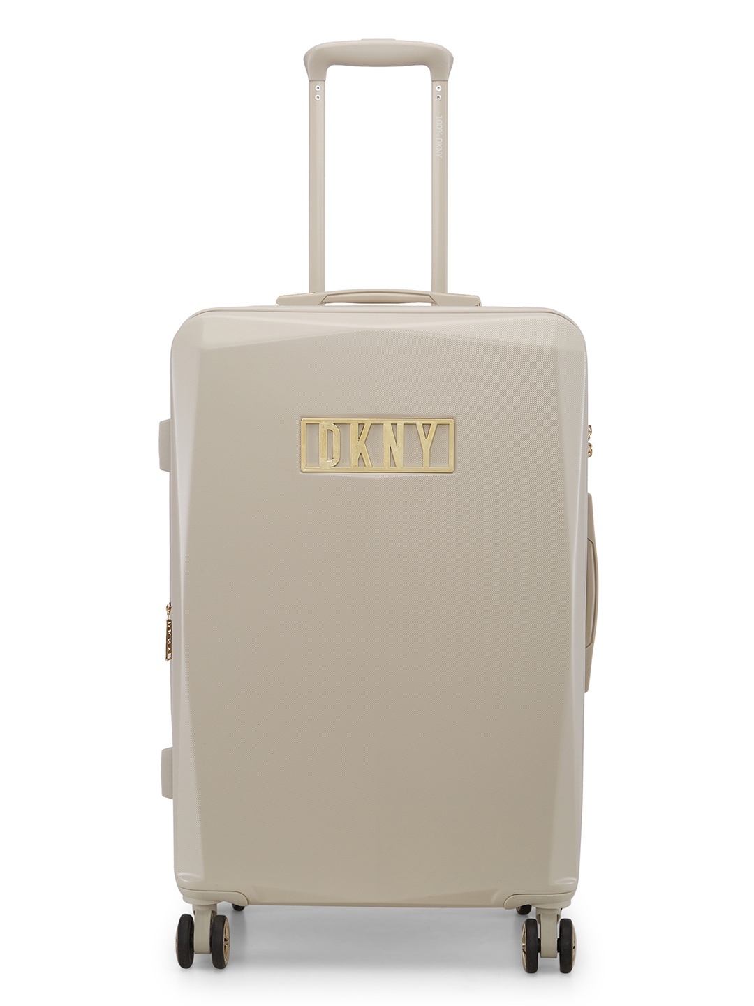 

DKNY What A Gem Brege Hard-Sided Medium Trolley Bag-60.96 cm, Off white