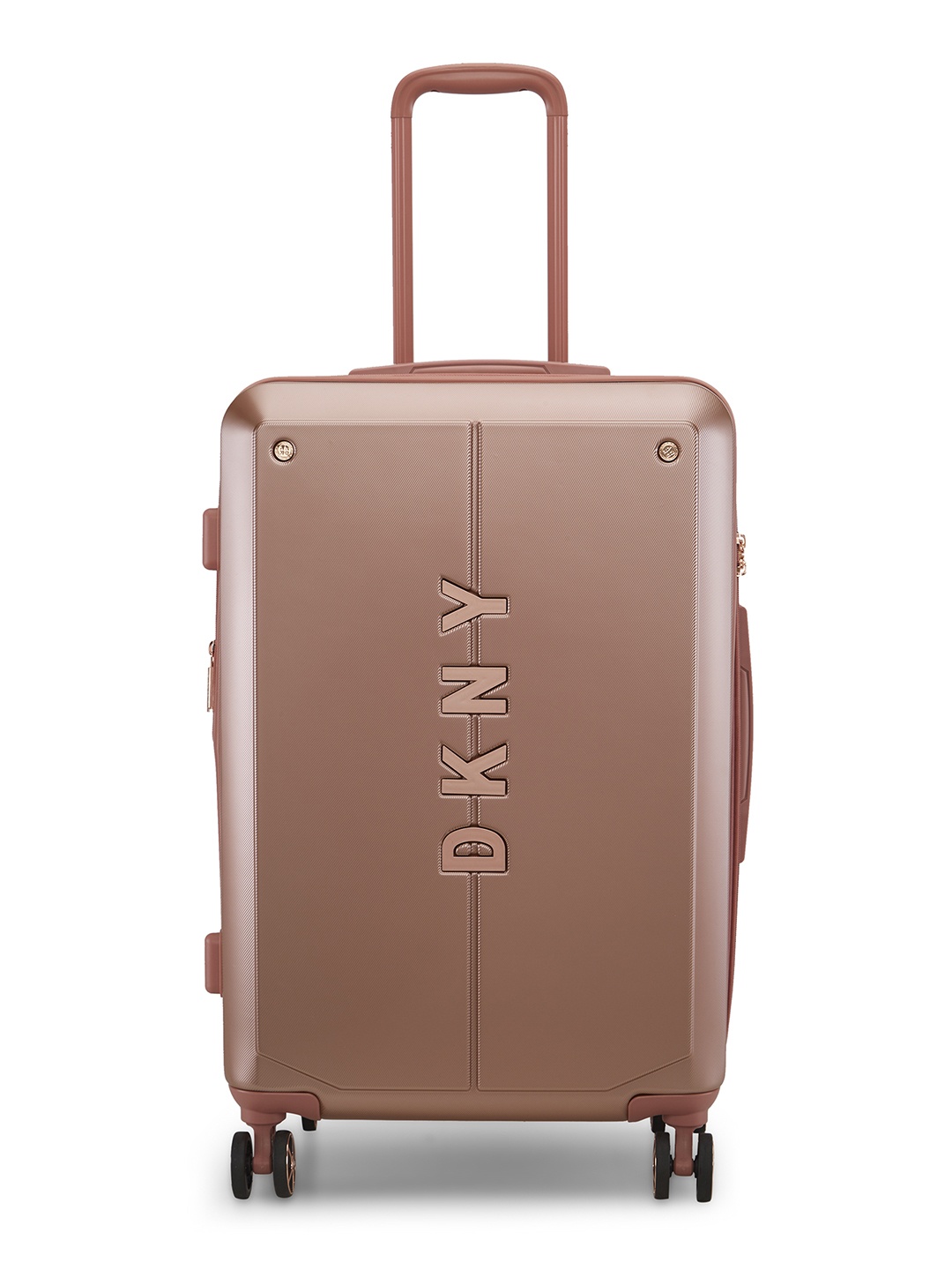 

DKNY N.Y.C Hard-Sided Medium Trolley Bag- 60.96 cm, Rose gold