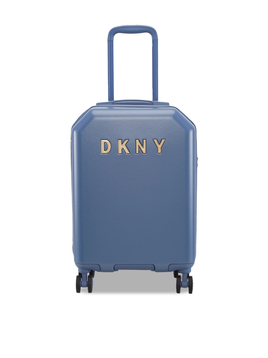 

Dkny Allure Blue Suede Hard Case Cabin Trolley Bag- 50.8 cm