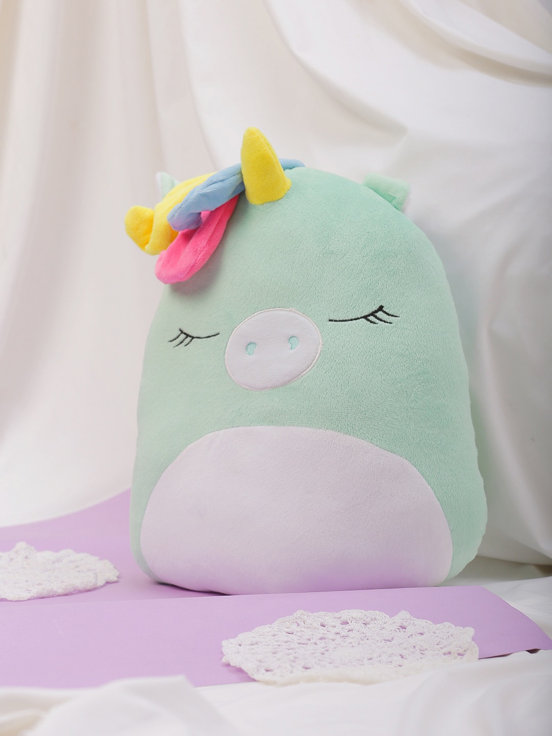 

MUMUSO Unicorn Pillow Soft Toys, Green