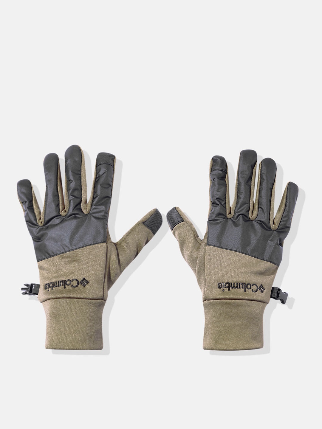 

Columbia Men Cloudcap Fleece Trekking-Hiking Gloves, Brown