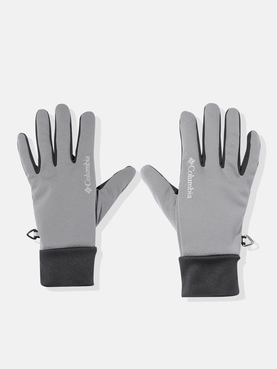 

Columbia Men Printed Trail Commute Trekking Hiking Hand Gloves, Grey